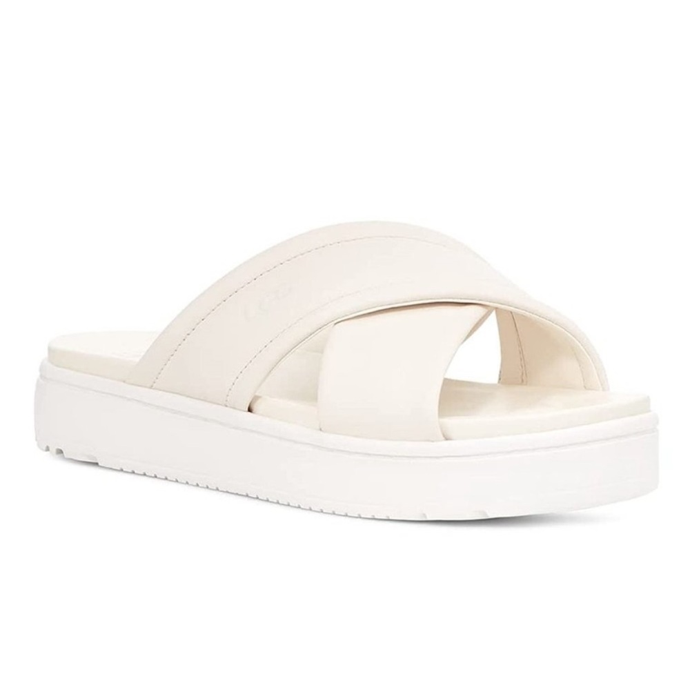 UGG Women's Zayne Crossband Leather Sandal